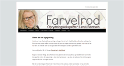 Desktop Screenshot of farvelrod.dk