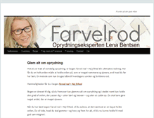 Tablet Screenshot of farvelrod.dk